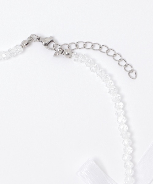 FOREVER 21（フォーエバー トゥエンティーワン）の「ビーズチョーカー30（チョーカー・レディース・ホワイト系その他・FREE）」の3枚目の写真