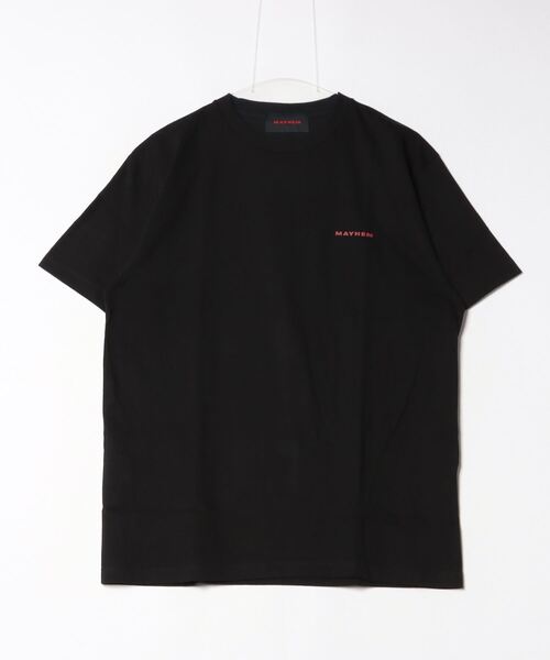 INNOCENT(イノセント)の「『MAYHEM』graphic T(Tシャツ/カットソー・レディース・ブラック・MEDIUM/LARGE)」の1枚目の写真