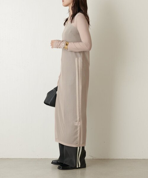 Lui's(ルイス)の「シアーロングワンピース(ワンピース・レディース・ブラック/アイボリー/グレー/ブラウン・FREE)」の16枚目の写真