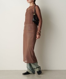 シアーロングワンピース