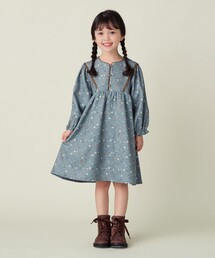 BEAMS mini（ビームスミニ）の「フラワー コーデュロイ ワンピース 2024FW（90～150cm）（ワンピース・キッズ）」