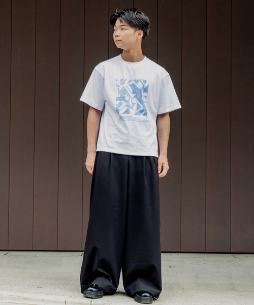 Tシャツ・カットソー GOTS BOKE T-SHIRT KENZO Gots Boke Flower 2.0 T-Shirt BLACK | Base Blu