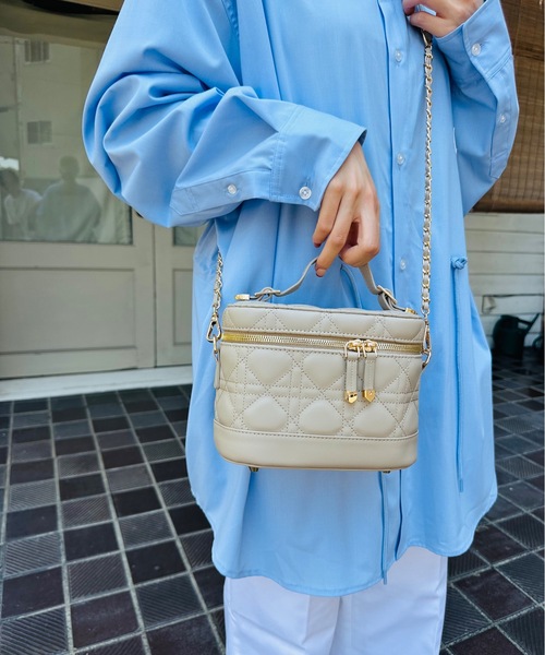 ALTROSE(アルトローズ)の「ALTROSE / エレブ3WAYBAG / 332975(ショルダーバッグ・レディース・ベージュ系その他/ピンク/ブラック/アイボリー・ONESIZE)」の12枚目の写真