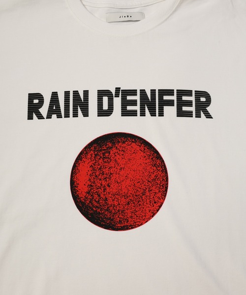 Jieda（ジエダ）の「PLANET BIG PRINT TEE（Tシャツ/カットソー・メンズ・ブラック/ホワイト・ONESIZE）」の6枚目の写真