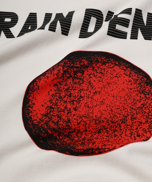 Jieda（ジエダ）の「PLANET BIG PRINT TEE（Tシャツ/カットソー・メンズ・ブラック/ホワイト・ONESIZE）」の5枚目の写真