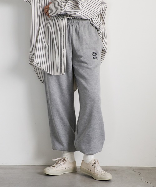 セール】ロゴスウェットパンツ（スウェットパンツ）｜select MOCA