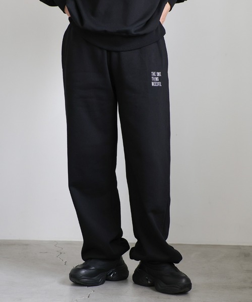 select MOCA(セレクトモカ)の「ロゴスウェットパンツ(スウェットパンツ・レディース・グレー/グレー系その他/ブラック・FREE)」の16枚目の写真