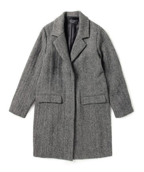 BEAMS LIGHTS Women's(ビームスライツ ウィメンズ)の「BEAMS LIGHTS / HARRIS TWEED チェスターコート(チェスターコート・レディース・グレー/ブラック/その他1・38/36)」の17枚目の写真