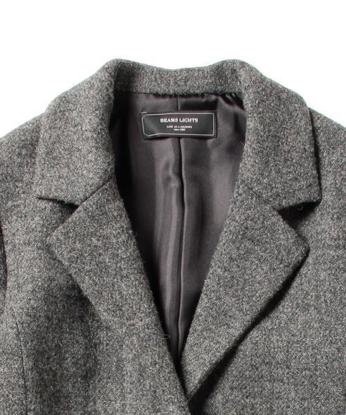 BEAMS LIGHTS Women's(ビームスライツ ウィメンズ)の「BEAMS LIGHTS / HARRIS TWEED チェスターコート(チェスターコート・レディース・グレー/ブラック/その他1・38/36)」の20枚目の写真