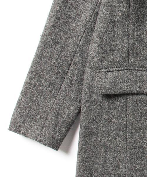 BEAMS LIGHTS Women's(ビームスライツ ウィメンズ)の「BEAMS LIGHTS / HARRIS TWEED チェスターコート(チェスターコート・レディース・グレー/ブラック/その他1・38/36)」の9枚目の写真