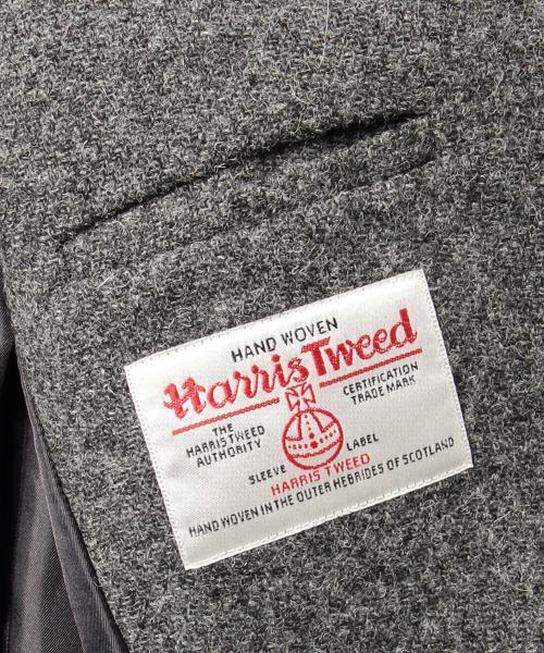 BEAMS LIGHTS Women's(ビームスライツ ウィメンズ)の「BEAMS LIGHTS / HARRIS TWEED チェスターコート(チェスターコート・レディース・グレー/ブラック/その他1・38/36)」の11枚目の写真