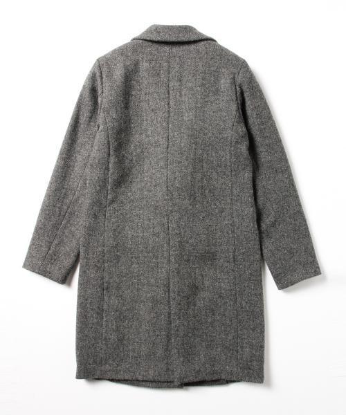 BEAMS LIGHTS Women's(ビームスライツ ウィメンズ)の「BEAMS LIGHTS / HARRIS TWEED チェスターコート(チェスターコート・レディース・グレー/ブラック/その他1・38/36)」の13枚目の写真