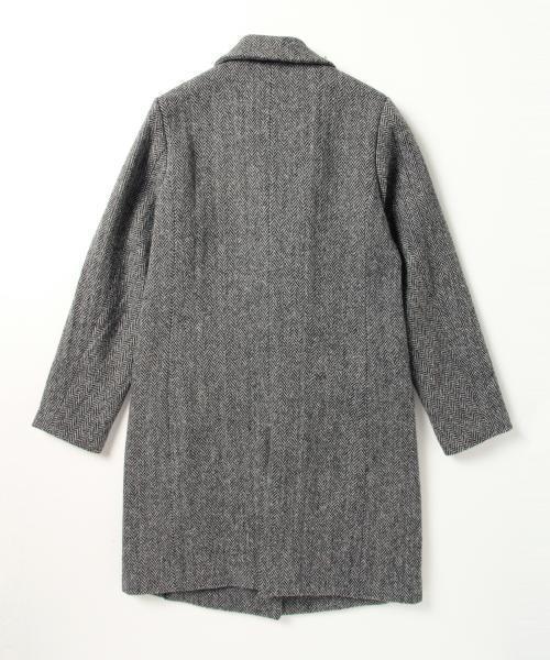 BEAMS LIGHTS Women's(ビームスライツ ウィメンズ)の「BEAMS LIGHTS / HARRIS TWEED チェスターコート(チェスターコート・レディース・グレー/ブラック/その他1・38/36)」の16枚目の写真