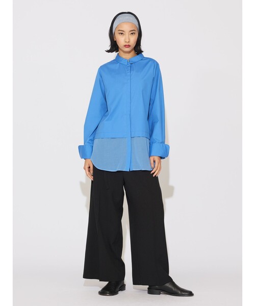 MIDIUMISOLID(ミディウミソリッド)の「MIDIUMISOLID for Ladies ストレートワイドパンツ(その他パンツ・レディース・アイボリー/カーキ/ブラック・FREE)」の13枚目の写真