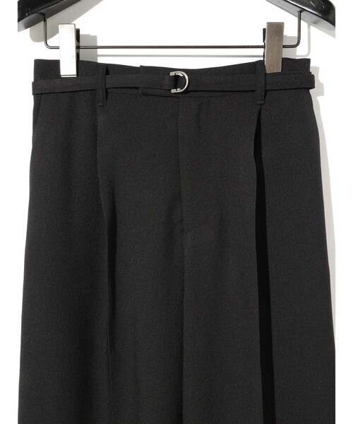 MIDIUMISOLID(ミディウミソリッド)の「MIDIUMISOLID for Ladies ストレートワイドパンツ(その他パンツ・レディース・アイボリー/カーキ/ブラック・FREE)」の9枚目の写真