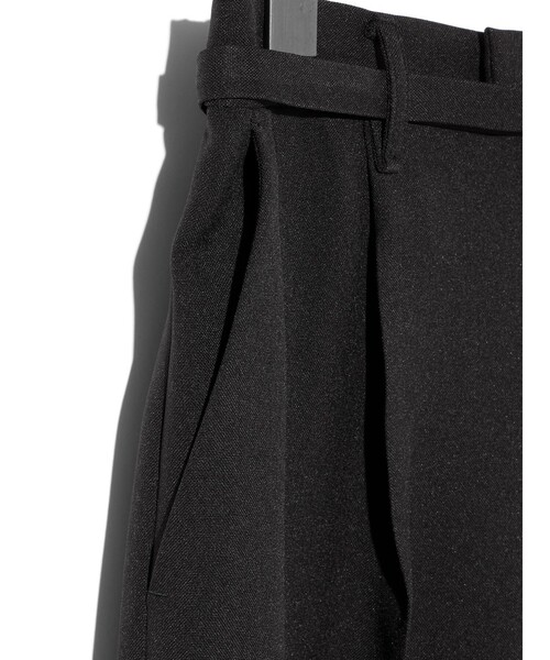 MIDIUMISOLID(ミディウミソリッド)の「MIDIUMISOLID for Ladies ストレートワイドパンツ(その他パンツ・レディース・アイボリー/カーキ/ブラック・FREE)」の8枚目の写真