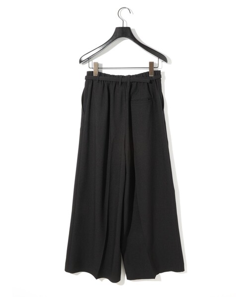 MIDIUMISOLID(ミディウミソリッド)の「MIDIUMISOLID for Ladies ストレートワイドパンツ(その他パンツ・レディース・アイボリー/カーキ/ブラック・FREE)」の6枚目の写真