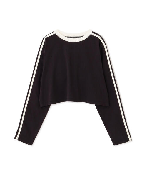 FREE'S MART（フリーズマート）の「◆サイドラインロングTシャツ（Tシャツ/カットソー・レディース・ホワイト系その他/ブラック/ホワイト・FREE）」の13枚目の写真