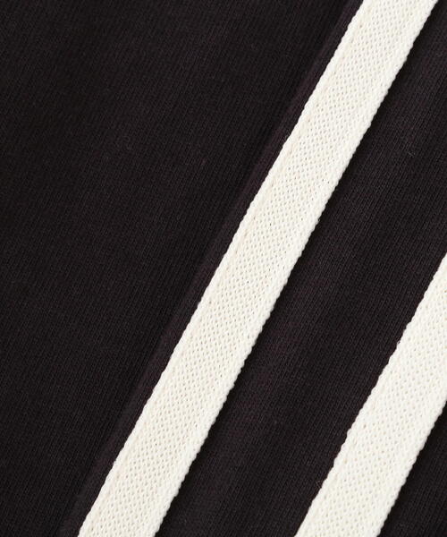 FREE'S MART（フリーズマート）の「◆サイドラインロングTシャツ（Tシャツ/カットソー・レディース・ホワイト系その他/ブラック/ホワイト・FREE）」の21枚目の写真