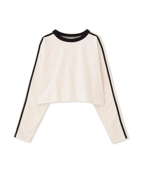 FREE'S MART（フリーズマート）の「◆サイドラインロングTシャツ（Tシャツ/カットソー・レディース・ホワイト系その他/ブラック/ホワイト・FREE）」の22枚目の写真