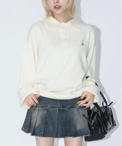 17HR(セブンティーンアワーズ)の「ローウエストプリーツデニムミニスカート(スカート・レディース・ブルー/ブラック・SMALL/MEDIUM)」の10枚目の写真