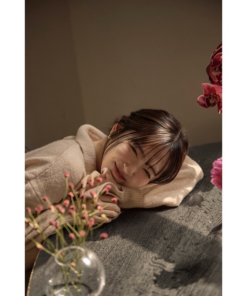 mideal（マイディール）の「loose knit shirt / ルーズニット
