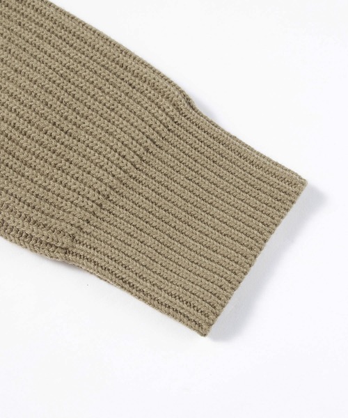 TOBEE(トゥビー)の「【Tobee】シャツ カーディガン/ ニット ポロ ジャケット(ニット/セーター・メンズ・グレー/カーキ/ブラック・SMALL/LARGE/MEDIUM)」の7枚目の写真