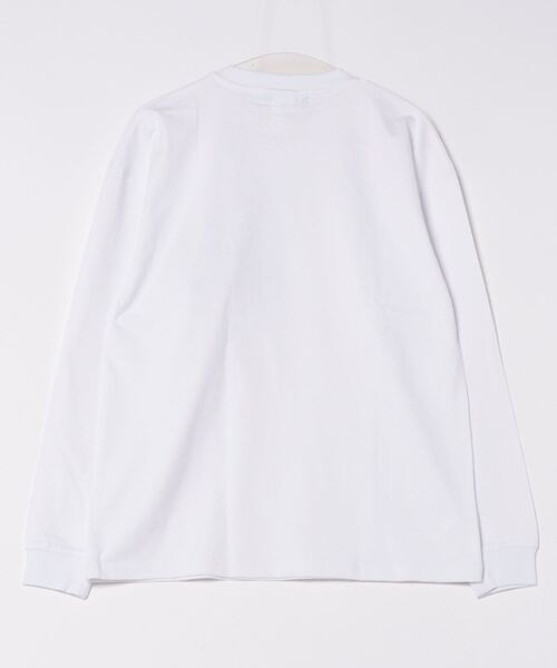 ankoROCK（アンコロック）の「TEDDY ankoROCK ロングTシャツ / メンズ レディース ユニセックス 長袖 ロンT カットソー ロングスリーブ ルーズシルエット ワンポイント（Tシャツ/カットソー・メンズ・オートミール/ホワイト/ブラック・XL/L/M/S）」の15枚目の写真