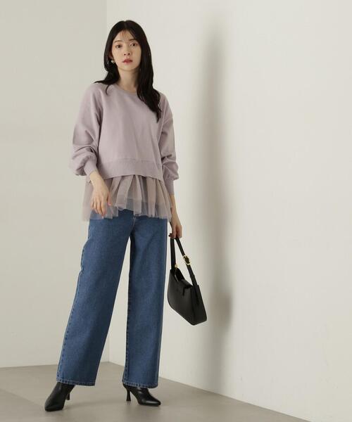 PROPORTION BODY DRESSING（プロポーションボディドレッシング）の「９０Ｓストレートデニム / 1214230002（デニムパンツ・レディース・ブルー・SMALL/MEDIUM）」の8枚目の写真