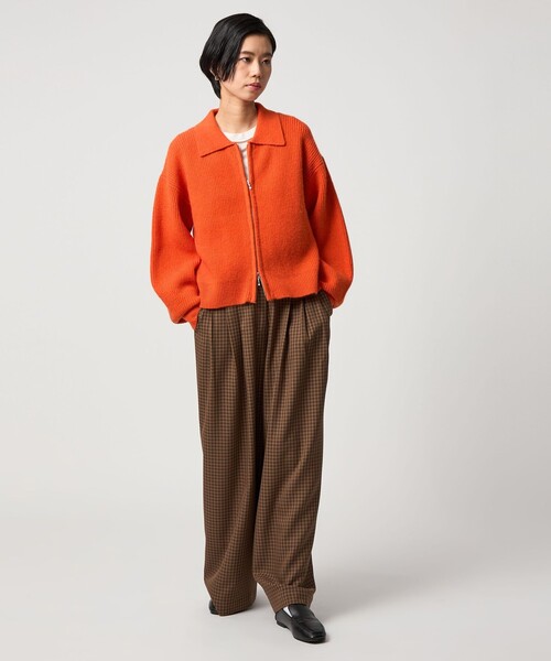 セール】＜CITEN＞ポロエリZIPカーディガン（カーディガン/ボレロ