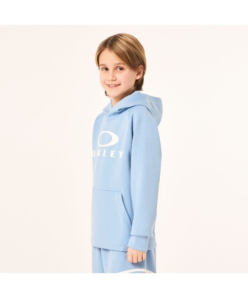 OAKLEY(オークリー)の「オークリー EN QDEVO FLEECE HOODY YTR 7.0 フリース/パーカー・フーディー/ KNIT TOP/ YOUTH キッズ・ユース/OAKLEY(パーカー・キッズ・ライトブルー/ブラック×グレー/ブラック/ライトブラウン・L/M/S/XS)」の5枚目の写真