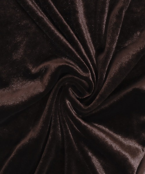 flower（フラワー）の「2wayベロアロンパース（つなぎ/オールインワン・レディース・ブラック/ブラウン・FREE）」の15枚目の写真