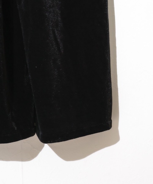 flower（フラワー）の「2wayベロアロンパース（つなぎ/オールインワン・レディース・ブラック/ブラウン・FREE）」の20枚目の写真