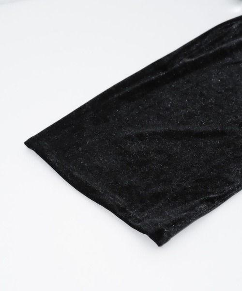 flower（フラワー）の「2wayベロアロンパース（つなぎ/オールインワン・レディース・ブラック/ブラウン・FREE）」の21枚目の写真