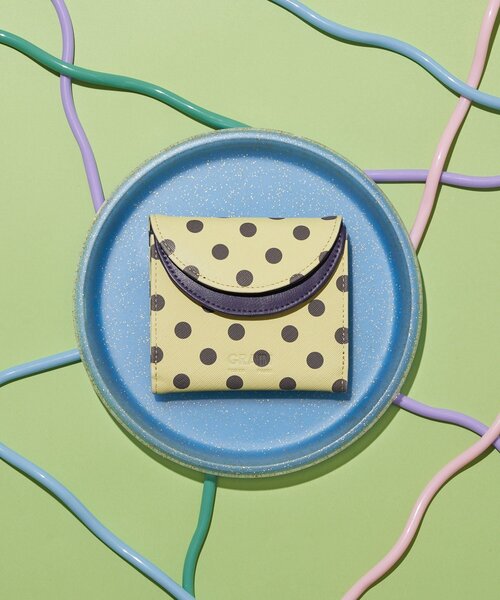 GRAIN(グレイン)の「【GRAIN/グレイン】二つ折りバイカラーウォレット(財布・レディース・グリーン/ピンク/シルバー/ブラック/ネイビー/イエロー/レッド/イエロー系その他/レッド系その他/ブラック系その他/パープル/イエロー系その他2/ホワイト・FREE)」の9枚目の写真