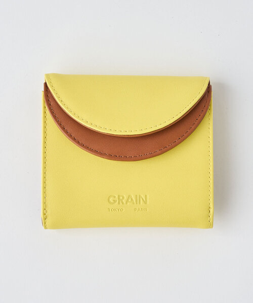 GRAIN/グレイン】二つ折りバイカラーウォレット（財布）｜GRAIN