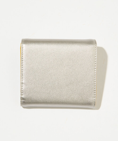 GRAIN(グレイン)の「【GRAIN/グレイン】二つ折りバイカラーウォレット(財布・レディース・グリーン/ピンク/シルバー/ブラック/ネイビー/イエロー/レッド/イエロー系その他/レッド系その他/ブラック系その他/パープル/イエロー系その他2/ホワイト・FREE)」の22枚目の写真