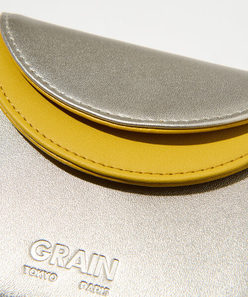 GRAIN(グレイン)の「【GRAIN/グレイン】二つ折りバイカラーウォレット(財布・レディース・グリーン/ピンク/シルバー/ブラック/ネイビー/イエロー/レッド/イエロー系その他/レッド系その他/ブラック系その他/パープル/イエロー系その他2/ホワイト・FREE)」の17枚目の写真