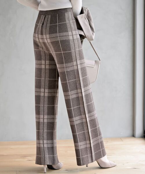 rps(アールピーエス)の「ニットイージーパンツ(その他パンツ・レディース・アイボリー/ブラック/ブラック系その他2/ブラウン/ダークブラウン・フリー)」の11枚目の写真