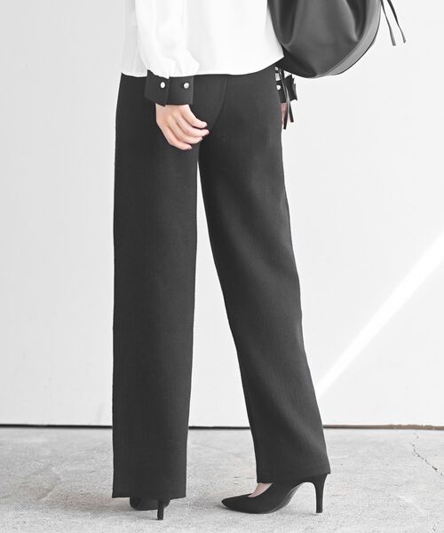 rps(アールピーエス)の「ニットイージーパンツ(その他パンツ・レディース・アイボリー/ブラック/ブラック系その他2/ブラウン/ダークブラウン・フリー)」の19枚目の写真