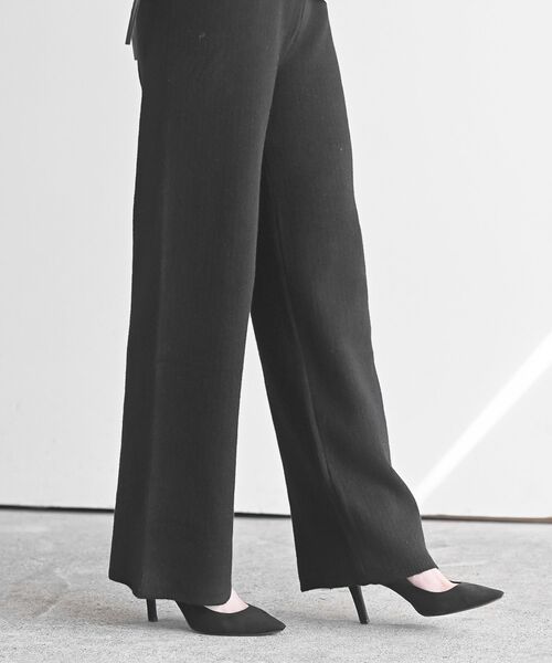 rps(アールピーエス)の「ニットイージーパンツ(その他パンツ・レディース・アイボリー/ブラック/ブラック系その他2/ブラウン/ダークブラウン・フリー)」の21枚目の写真