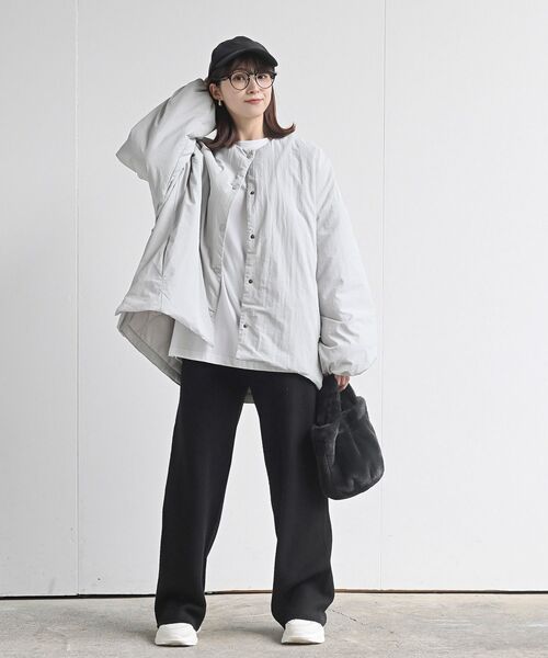 rps(アールピーエス)の「ニットイージーパンツ(その他パンツ・レディース・アイボリー/ブラック/ブラック系その他2/ブラウン/ダークブラウン・フリー)」の22枚目の写真