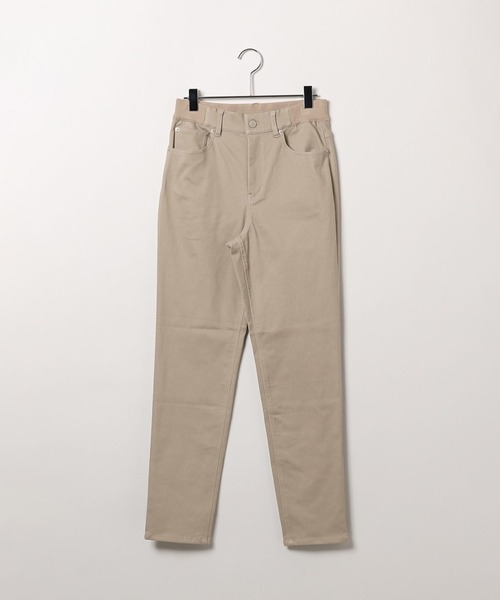 BAYFLOW（ベイフロー）の「[あったか♪ストレッチ入り]裏起毛コンフォートウォームパンツ（その他パンツ・レディース・オフホワイト/ブラック/キャメル/パープル・MEDIUM/LARGE/SMALL）」の20枚目の写真