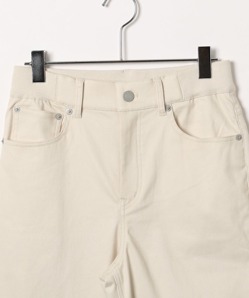 BAYFLOW（ベイフロー）の「[あったか♪ストレッチ入り]裏起毛コンフォートウォームパンツ（その他パンツ・レディース・オフホワイト/ブラック/キャメル/パープル・MEDIUM/LARGE/SMALL）」の15枚目の写真