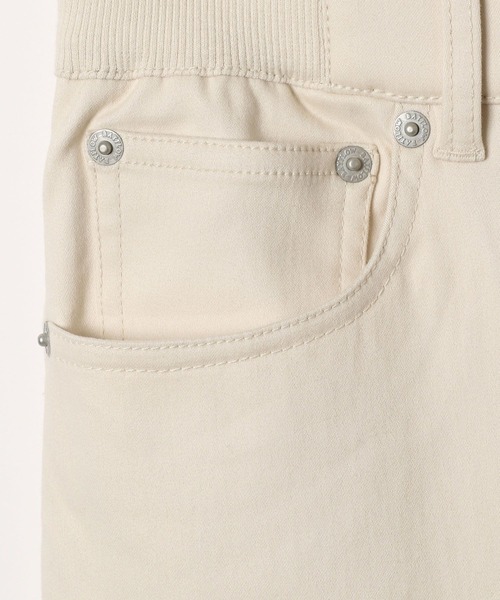 BAYFLOW（ベイフロー）の「[あったか♪ストレッチ入り]裏起毛コンフォートウォームパンツ（その他パンツ・レディース・オフホワイト/ブラック/キャメル/パープル・MEDIUM/LARGE/SMALL）」の16枚目の写真