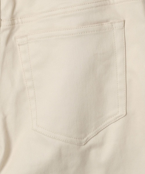 BAYFLOW（ベイフロー）の「[あったか♪ストレッチ入り]裏起毛コンフォートウォームパンツ（その他パンツ・レディース・オフホワイト/ブラック/キャメル/パープル・MEDIUM/LARGE/SMALL）」の8枚目の写真