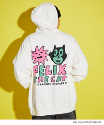 CIAOPANIC | 【FELIX THE CAT/フィリックス・ザ・キャット】ロゴフーディー(Tシャツ/カットソー)