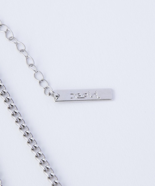 【ネックレス&リング】X-girl エックスガール ロゴアクセサリー SIGN LOGO CHARM NECKLACE（ネックレス）｜X-girl（エックス