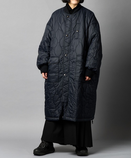【 c/est / シーエ 】Lindsay Reversible Quilt Coat / リバーシブル キルティング コート（MA-1）｜c/est（シーエ）