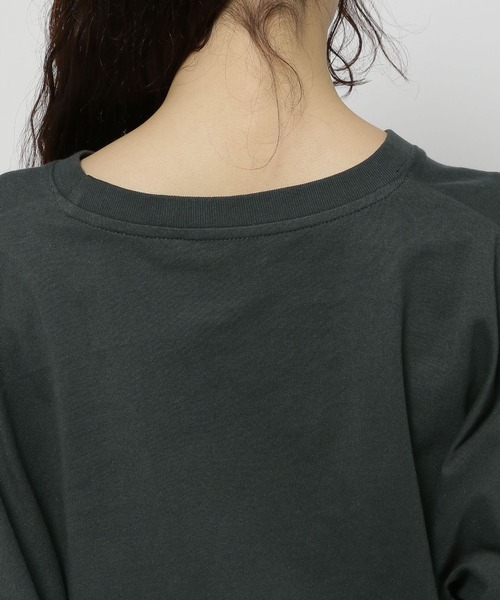 niko and...(ニコアンド)の「【SESAME STREET(セサミストリート)】コラボ フォトロングTシャツ(Tシャツ/カットソー・レディース・イエロー/チャコール/グレー/オフホワイト・FREE)」の20枚目の写真